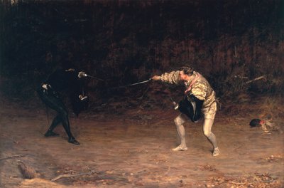 To the Death by John Pettie
